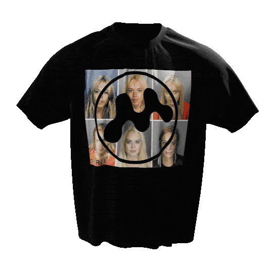 FREE LOHAN BLACK TEE