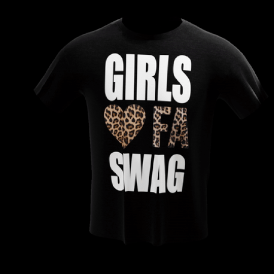 FA SWAG BLACK TEE
